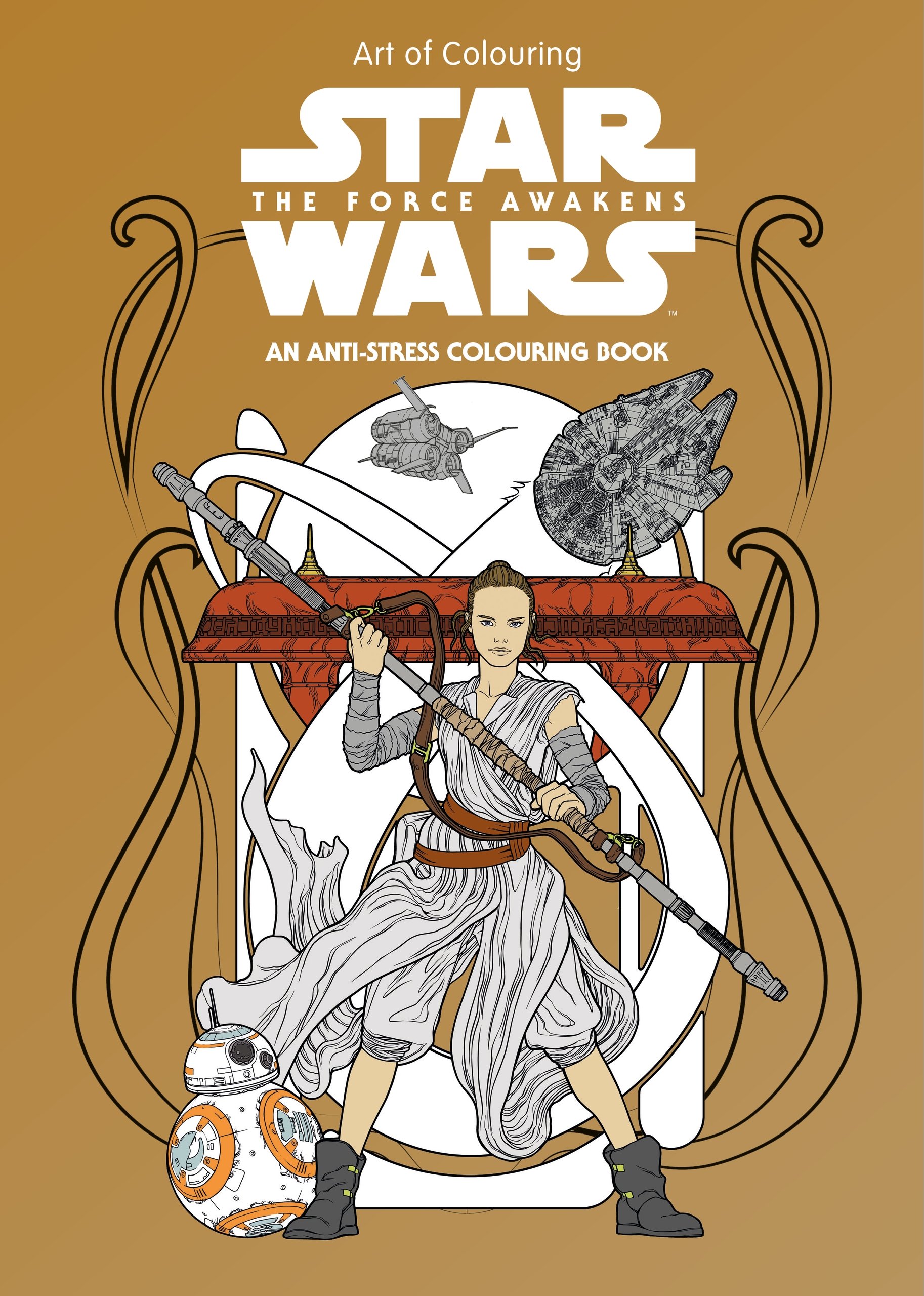 Star Wars Art Of Colouring The Force Awakens Star Wars Colouring Book Amazon Co Uk Lucasfilm Books