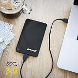 Intenso 6021530 500GB External Hard Drive USB 3.0 2.5 Inch Black 5400rpm view 2