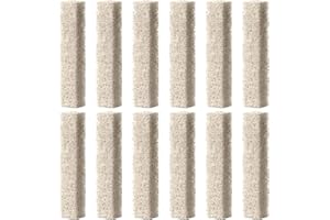 AQUANEAT 12-Pack Replacement Ammonia Reducer Pads Compatible with Aqueon QuietFlow 20 and 75 LED PRO Aquarium Power Filter