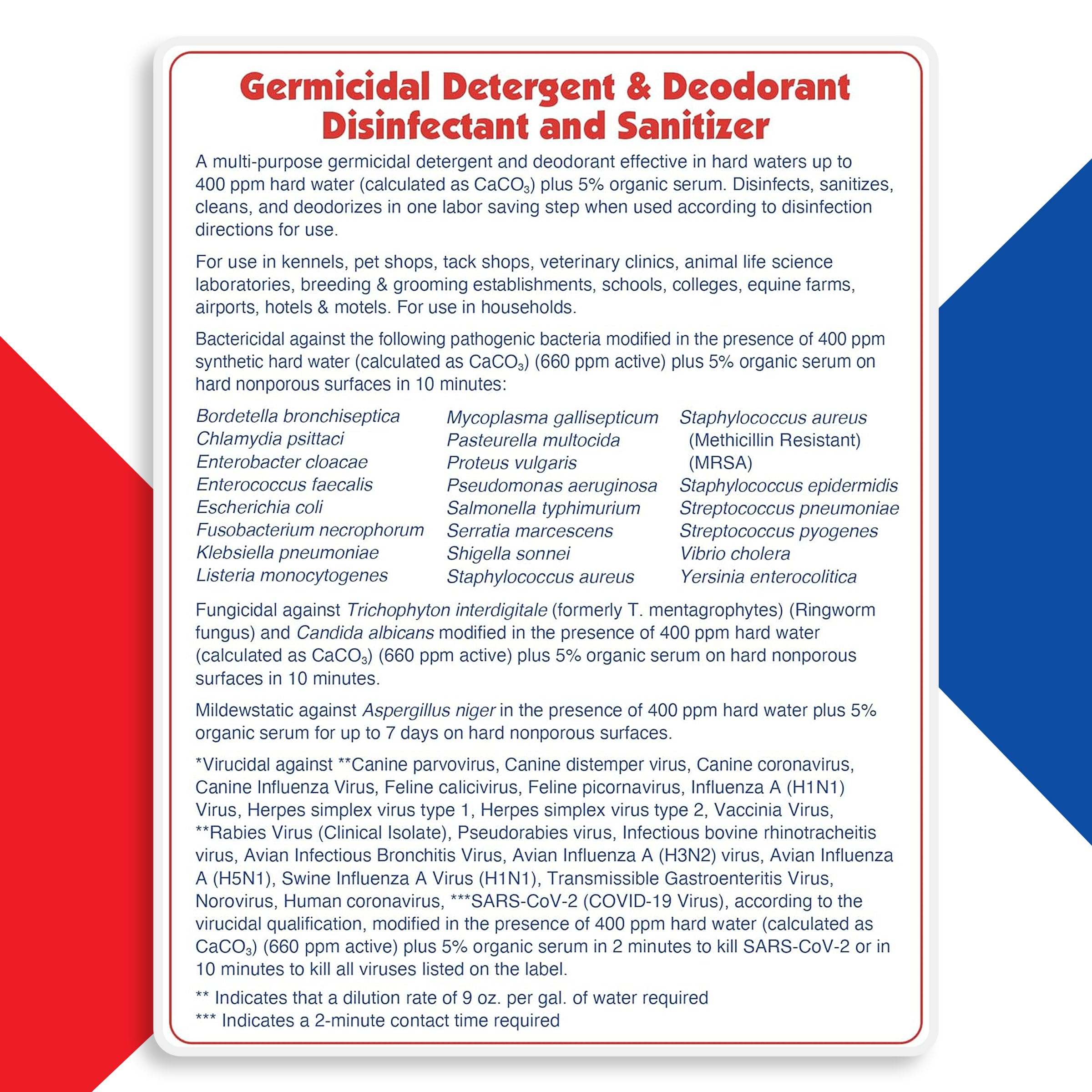 Kennelsol Msds.pdf Mua KennelSol 1-Step Kennel Cleaner - EPA Registered Liquid Concentrate ...