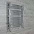 600x700mm Heated Straight Towel Radiator Chrome