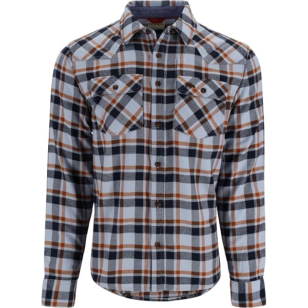 Columbia Men's Thompson Hill Short Sleeve Shirt - Yarn Dye Stretch Fabric, Casual Comfort Shirt
