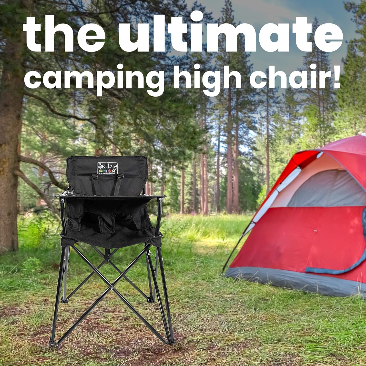 high chair lawn chair