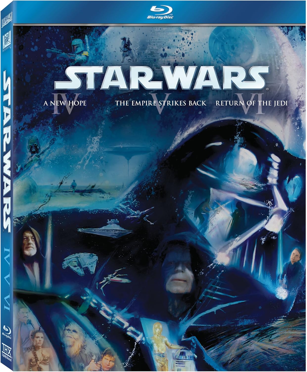 Amazon Co Jp Star Wars Trilogy Episodes 4 6 Dvd ブルーレイ