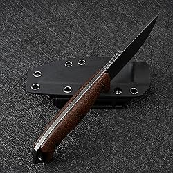 SDOKEDC Fixed Blade Knife DC53 Steel Micarta Handle