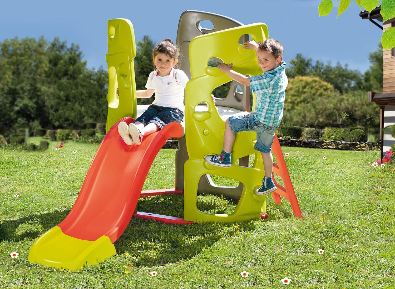 smoby climbing frame