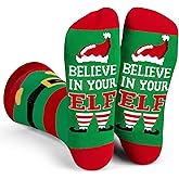Lavley Funny Socks for Adults - Novelty Stocking Stuffer Gifts for Men, Women and Teens - Unisex One Size
