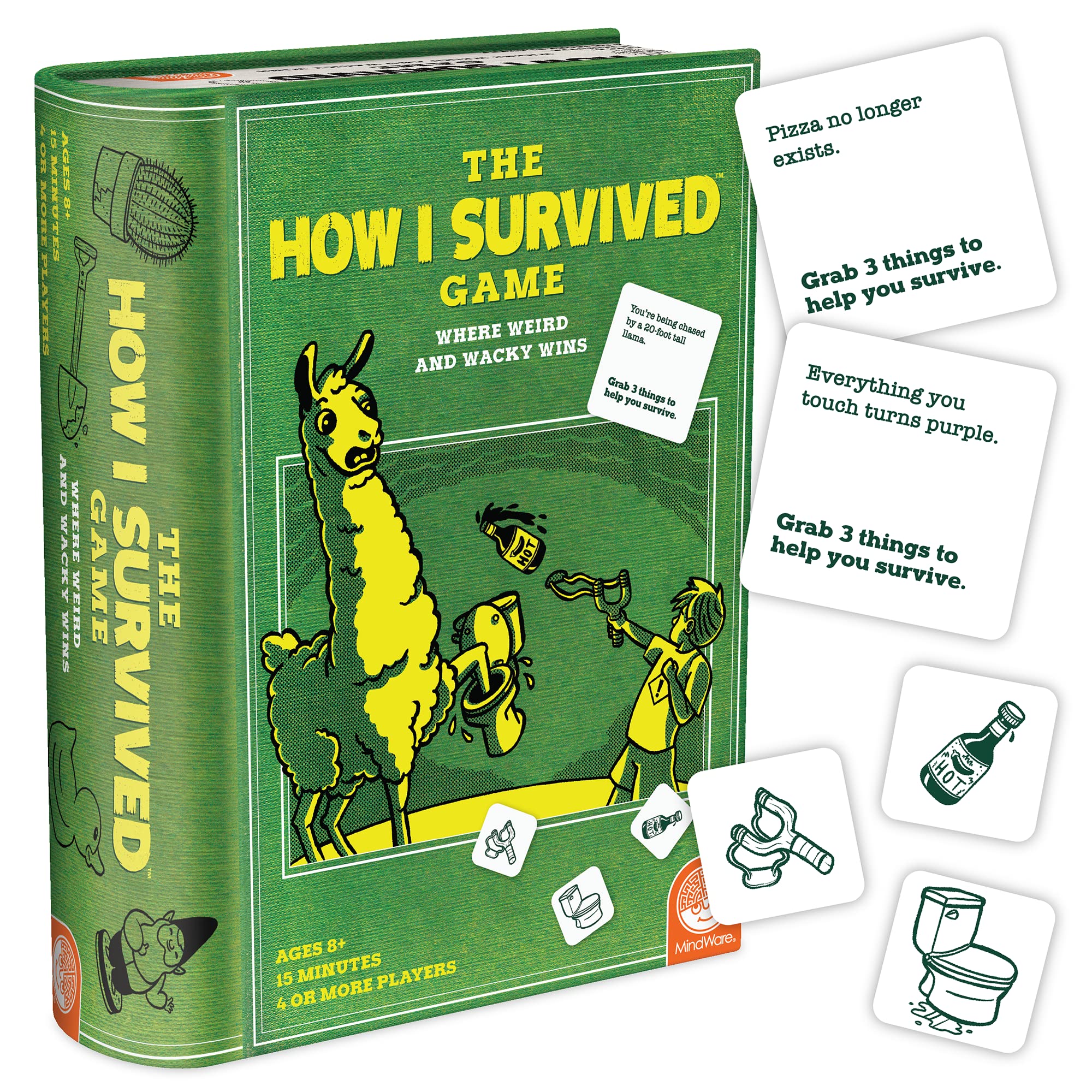 MindWare The How I Survived Game – Hilarious Card Game for Kids & Adults – Laugh ‘til You cry, Super Funny Kid-Humor Game – Gift for Boys & Girls Ages 8+