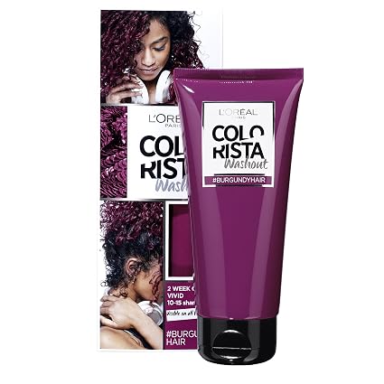 Colorista Washout 2 Settimane Colore Temporaneo Per Capelli Bordeaux Confezione Da 3