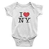 I Love NY Baby Bodysuit Officially Licensed Infant