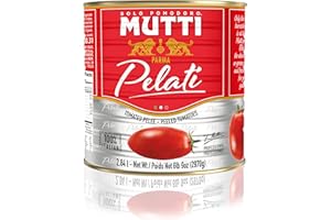 Mutti Peeled Tomatoes, 6lbs 8.7oz, 2970g (Pack of 6)