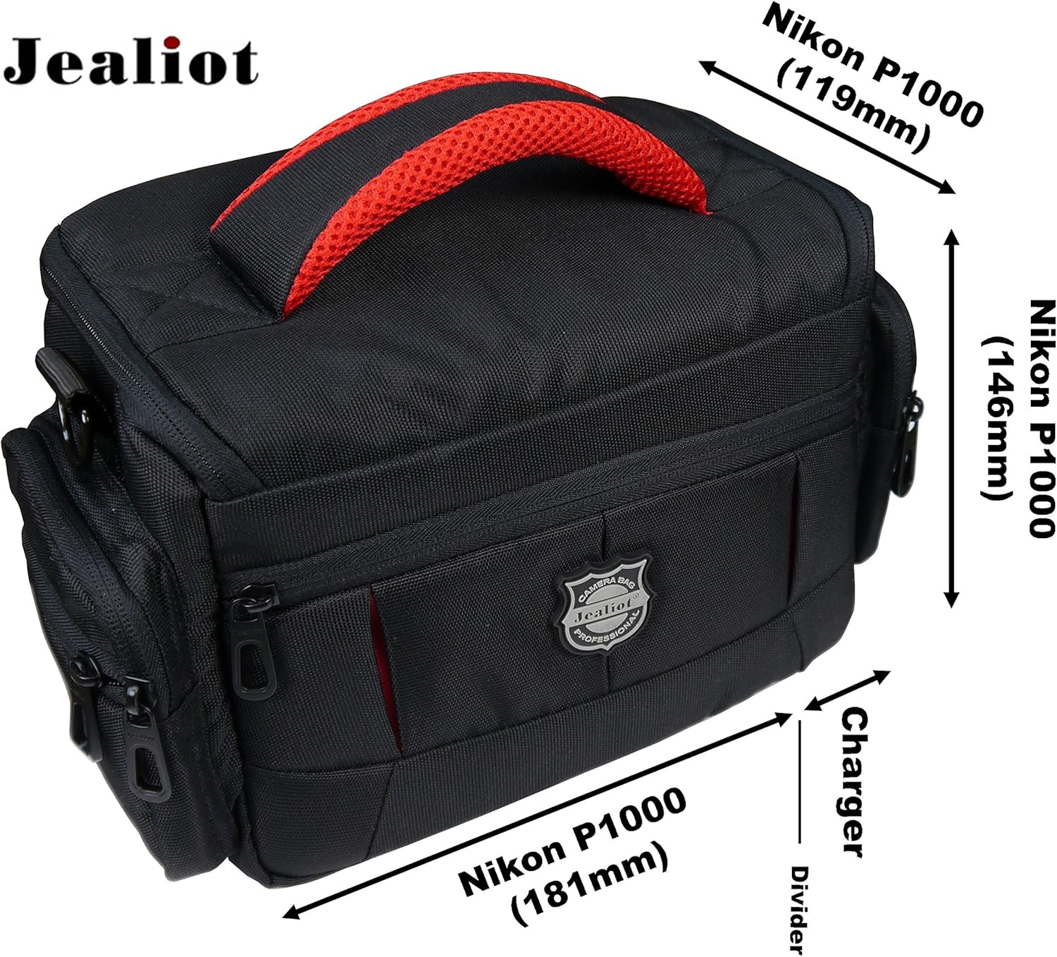 Jealiot Camera Case for Nikon Coolpix P1000 Weather Amazon.co.uk