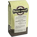 Verena Street 2 Pound Whole Bean Coffee, Medium Roast, Julien's Breakfast Blend, Rainforest Alliance Certified Arabica Coffee