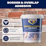 Bartoline Border Wallpaper Adhesive 1kg - Fast Dry Strong Hold for Vinyl view 2