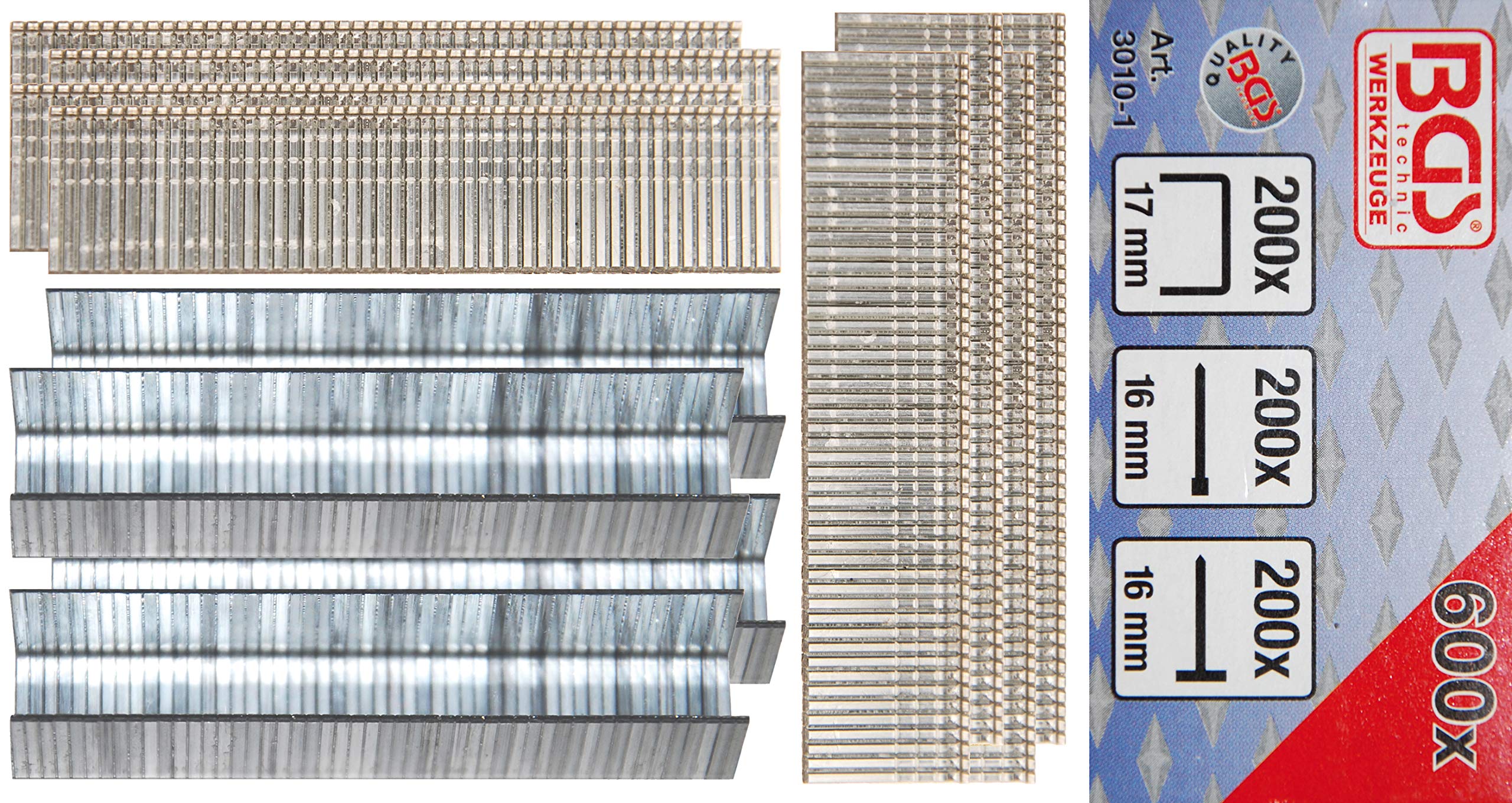 BGS 3010-1 | Clamp, Bolt and Nail Assortment | 600 pcs.