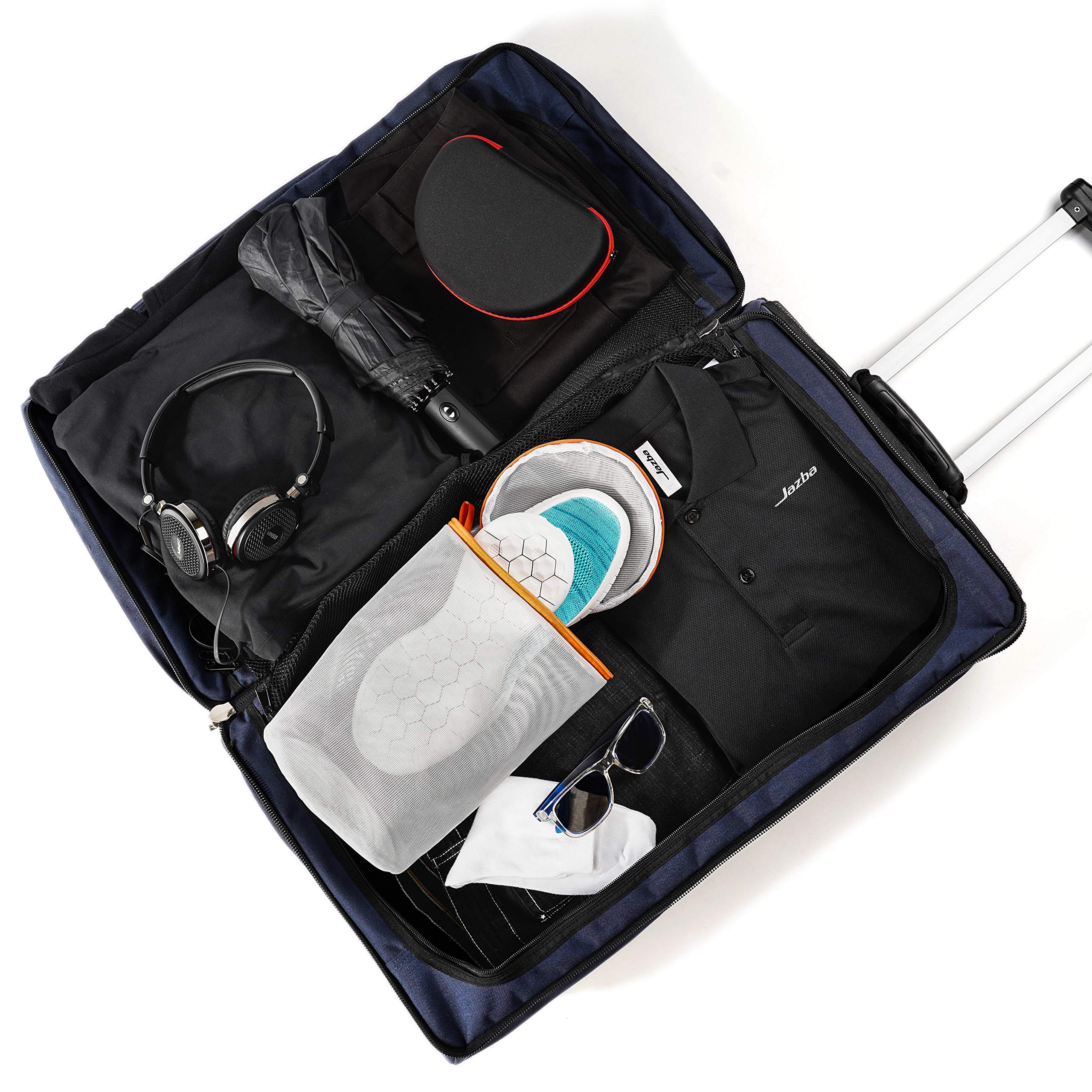 Jazba Laundry Bag Shoe Mesh Wash Bags Washing Machine Sneaker Wash Bag Reusable Durable with Zipper, S