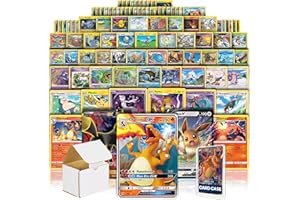 COLLECTORS HAVEN Ultra Rare Cards Bundle | 100+ Cards | 10X Rares or Holo | 1x Ultra Rare Guaranteed | 90 Common/Uncommon |Bonus Legendary, V, VMAX or VSTAR Card Case & Deck Box Made For Pokemon Cards