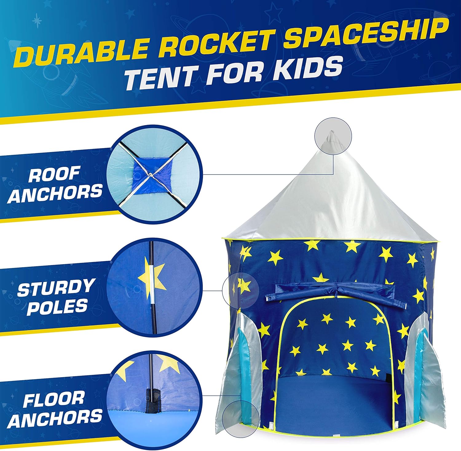 rocket ship tent amazon