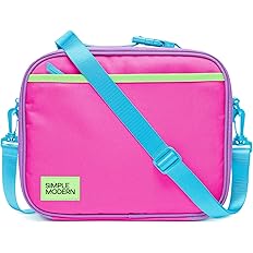 Simple Modern Hadley Lunch Box with Shoulder Strap | Kids & Adults | Insulated Bag with Pockets for Women, Men, Girls, Boys