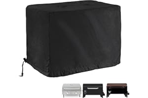 Starcrew Pellet Grill Cover for Pit BOSS 10697 & PB150PPG Table Top Wood Grill, Pellet Smoker Cover for Pit Boss Portable 150/pb200p Pellet Grill, Protective& Waterproof Cover for Pit Boss 75275