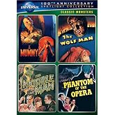 Classic Monsters Spotlight Collection (The Mummy (1932) / The Wolf Man / The Invisible Man / Phantom of the Opera (1943))