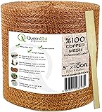 QueenBird Copper Mesh with Packing Tool - 5" X 100