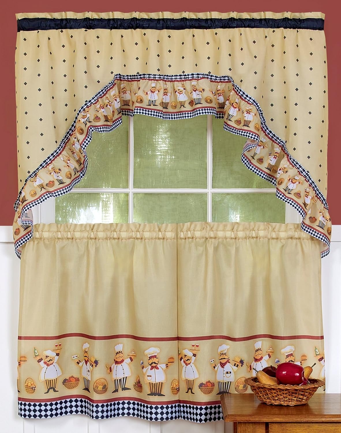 Best chef kitchen curtains