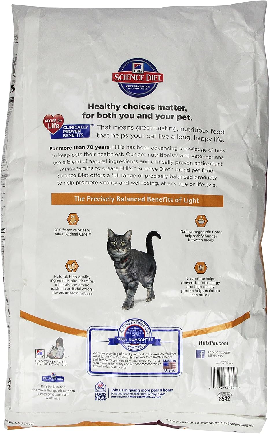 science diet light cat food