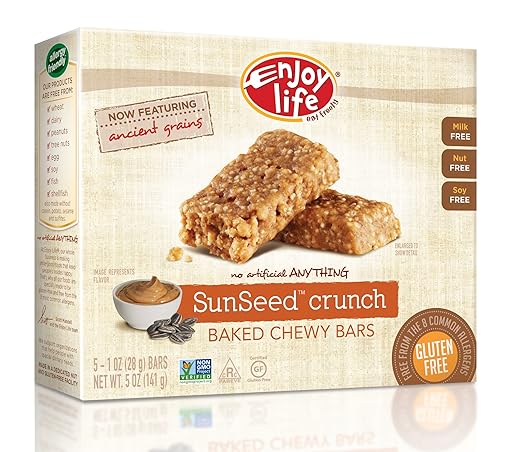 Enjoy Life Sunseed Crunch Baked Chewy Bars