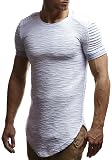 Leif Nelson LN6301 – Hoodie Homme Oversize à Capuche, Sweat Basic Ultra Confort Manches Longues, Style Streetwear Décontracté