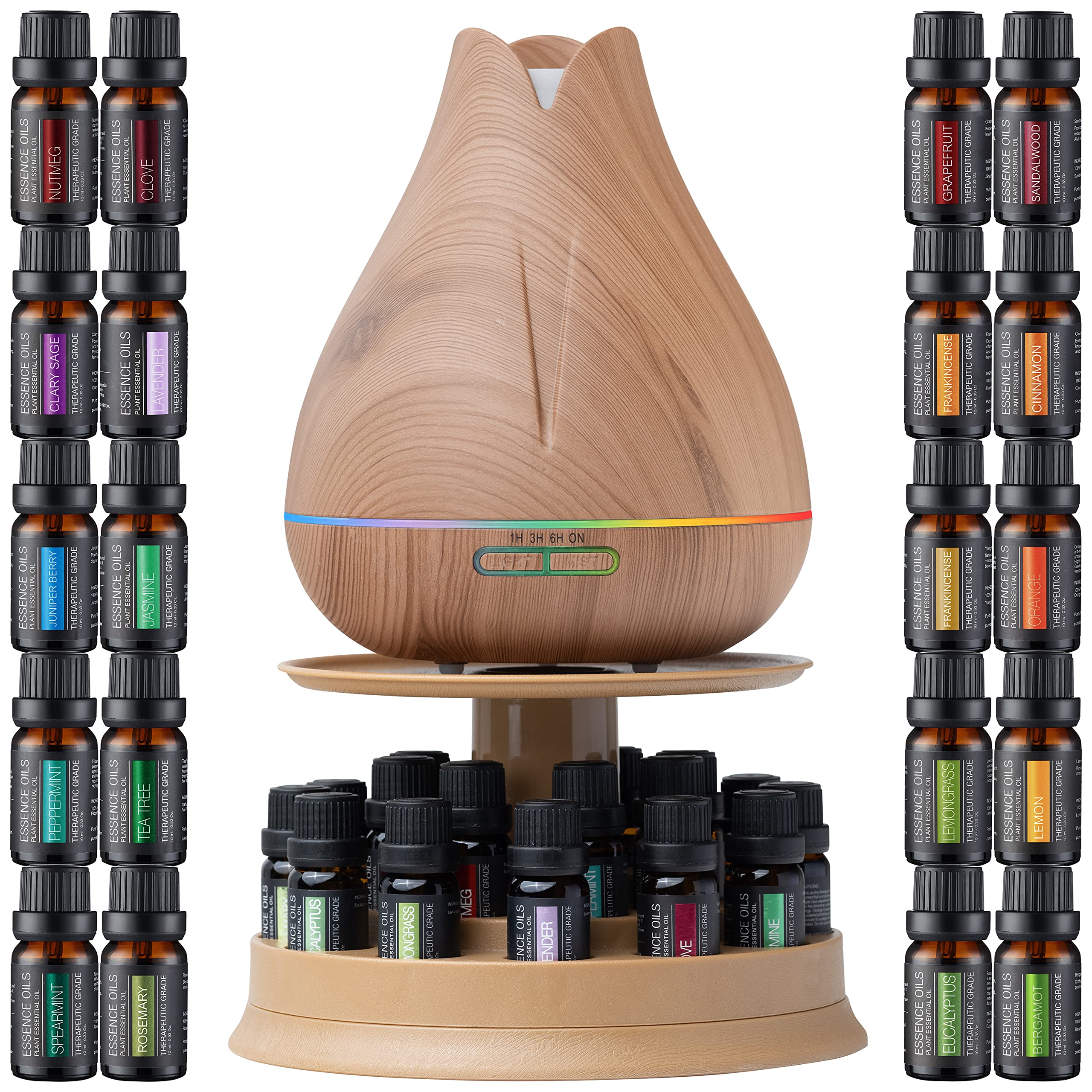 Mua Aromatherapy Essential Oil Diffuser Gift Set with 20 Oils and ...