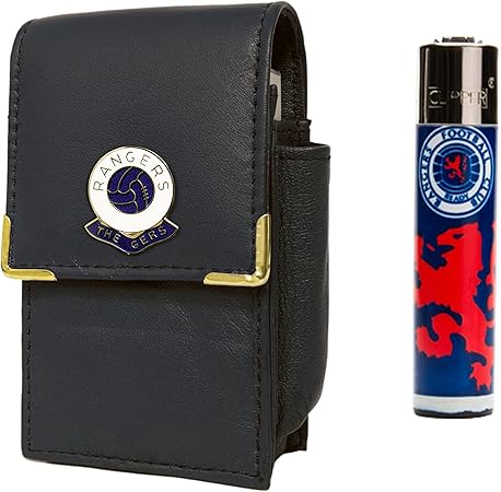 Glasgow Rangers Football Club Cigarette Packet Holder And Clipper Gas Lighter Amazon Co Uk Kitchen Home