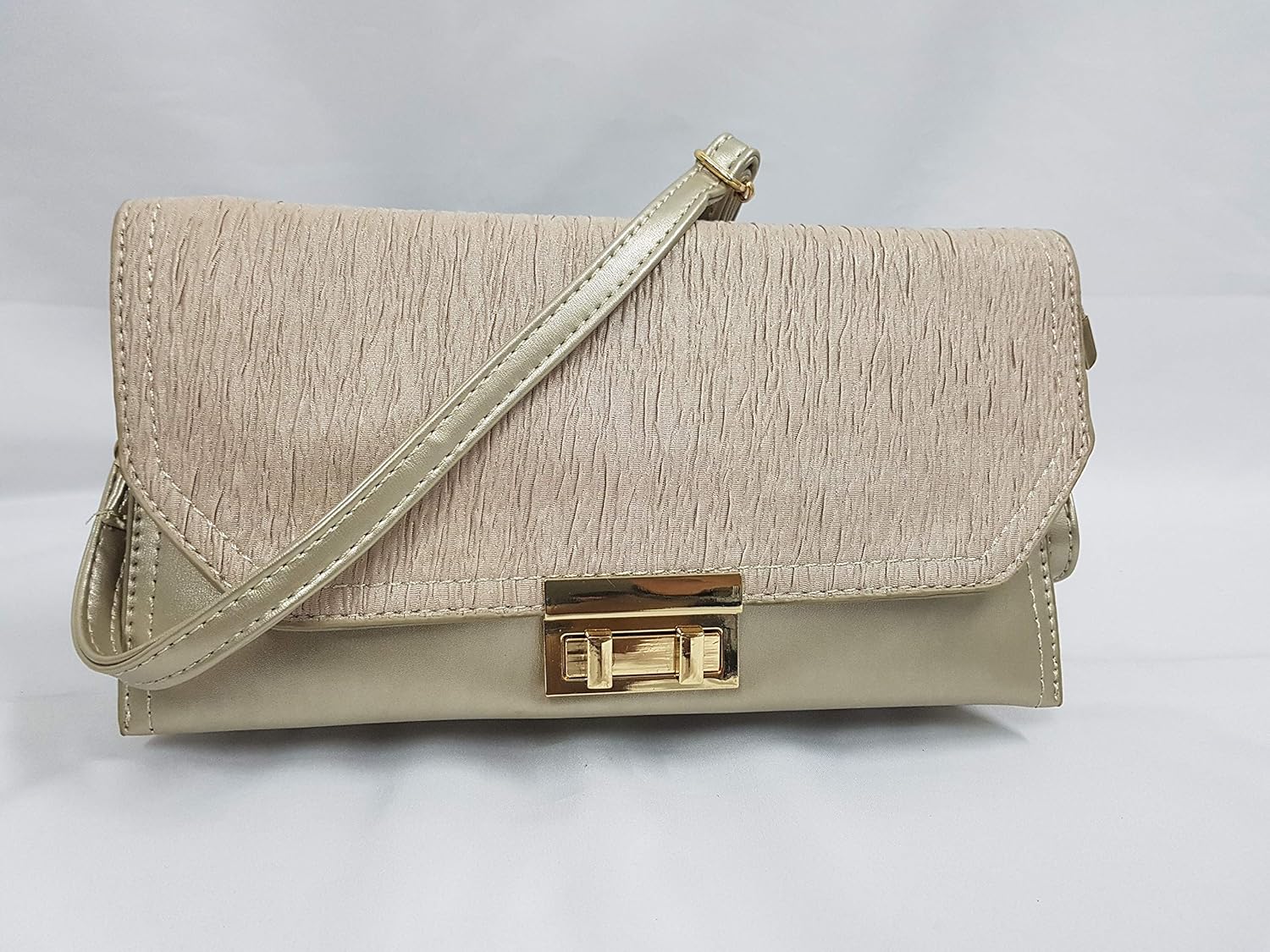 Buy Bolsa Clutches for Women(H06169_gold) at Amazon.in