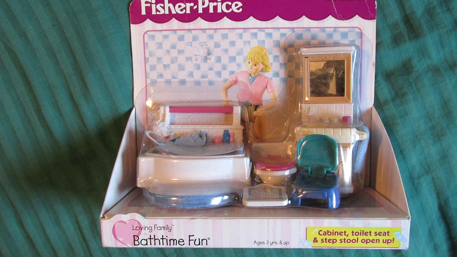 fisher price loving family bathroom