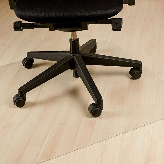 Relaxdays 10029438 771 Tapis Sol Bureau 90 X 90 Protection Chaise Parquet Lino Antiderapant Transparent Pvc 17 X 90 X 90 Cm Amazon Fr Cuisine Maison