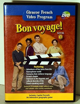 Amazon Com Bon Voyage Level 1 Glencoe French Video Program Movies Tv
