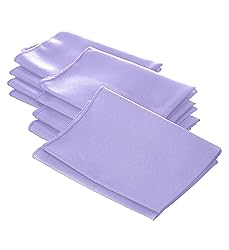 LA Linen 10-Pack Poly Poplin Napkin, Soft Cloth