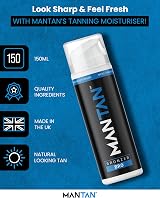MANTAN Mens Gradual Tinted Moisturiser 150ml - Natural Sun Kissed Tan Lotion view 2