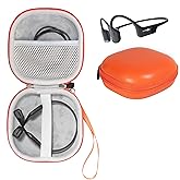CaseSack Bone Conduction Headphone Case for Aftershokz Aeropex Trekz, Trekz Mini, Trekz Air, Bluez 2, 2S, KSCAT, Sades, DIGICare, allmity, Shokz openrun, openrun pro/Mini, openmove