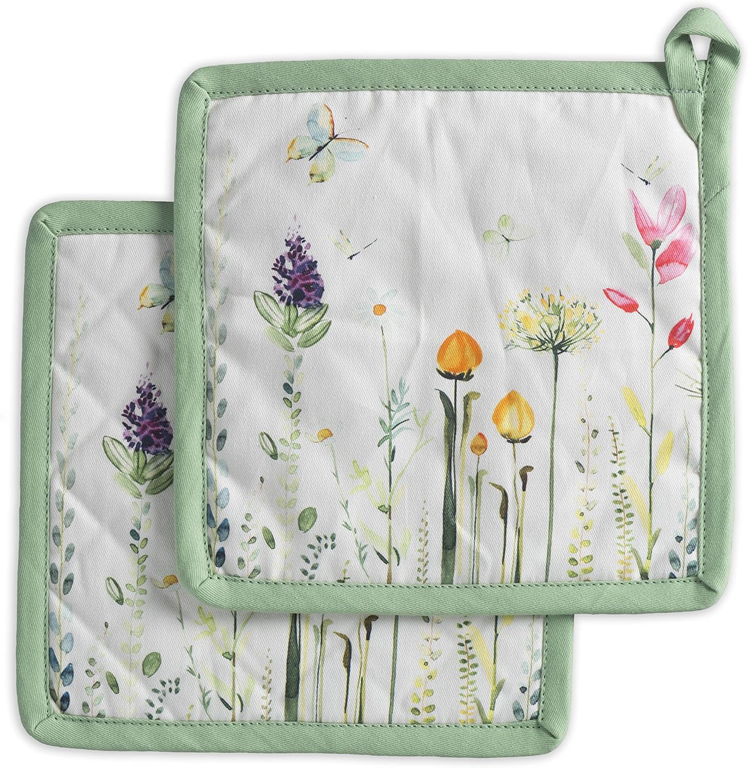 Best Pot Holders And Oven Mitts Sets Butterflies