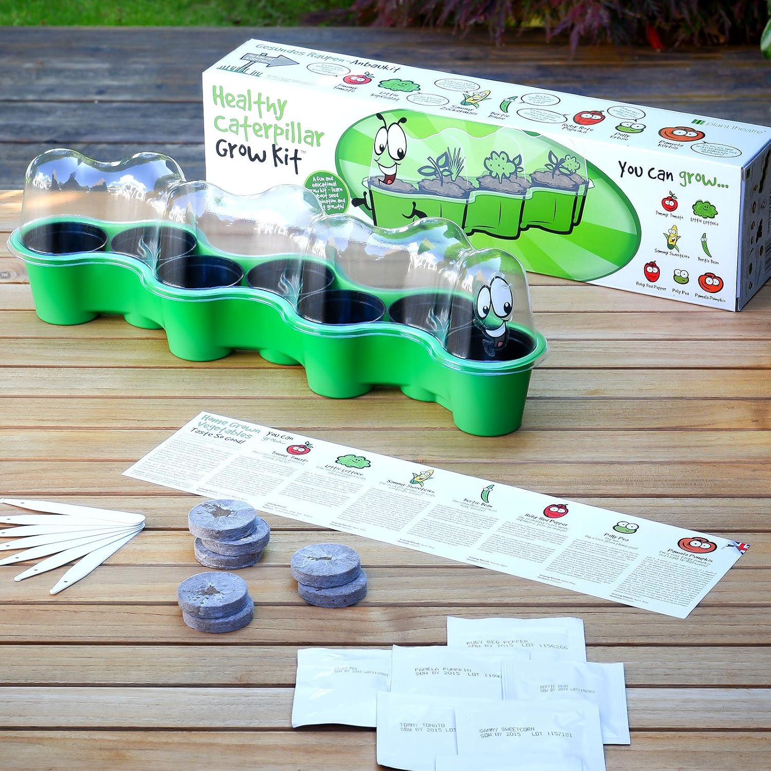 Plant Theatre PT/Caterpillar - Kit de Cultivo en casa, Color ...