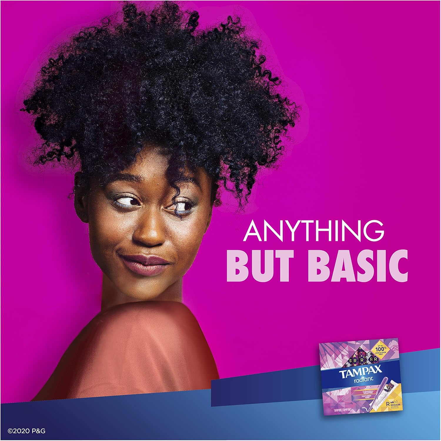 Tampax Radiant Plastic Tampons, Regular Absorbency, Unscented, 28 Count (Pack of 4) (112 Count Total) (Packaging May Vary): Health & Personal Care