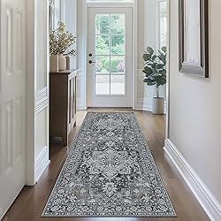 GENIMO 2x10 Runner Rugs for Hallway, Machine