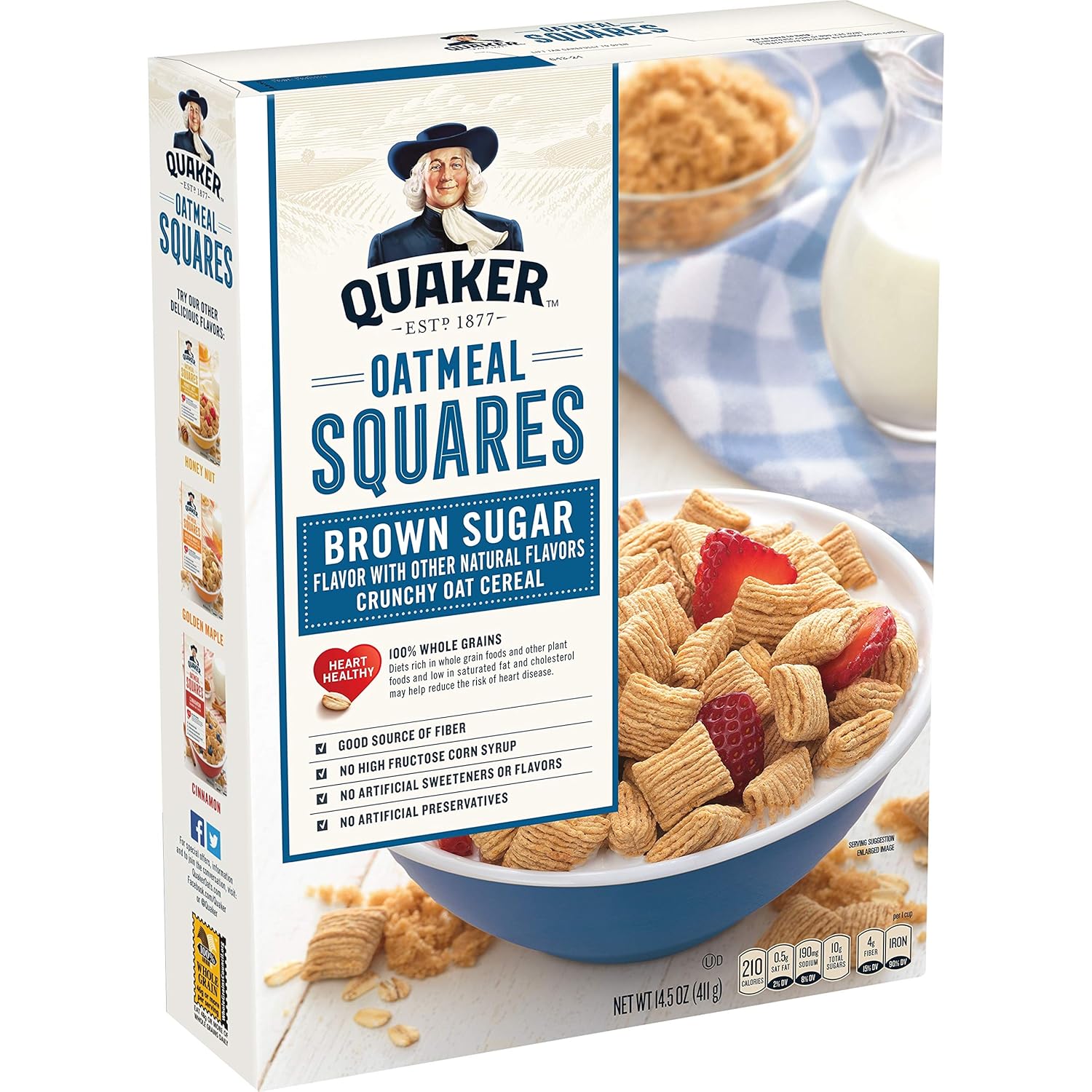 Quaker Oat Squares Cereal Recipes Dandk Organizer
