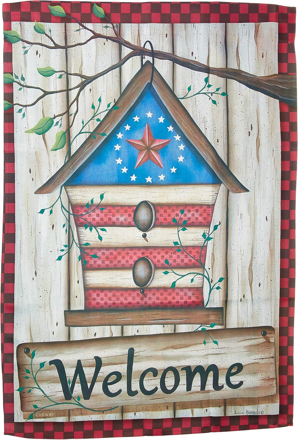 The Best Carson Home Accents Floral White Birdhouse 4U Life