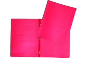 Hilroy 3-Prong Report Cover, 8-1/2” x 11”, Red, 25 Per Pack (06237)