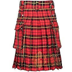 Goldia Clothes Industry Tartan Kilts l Men's