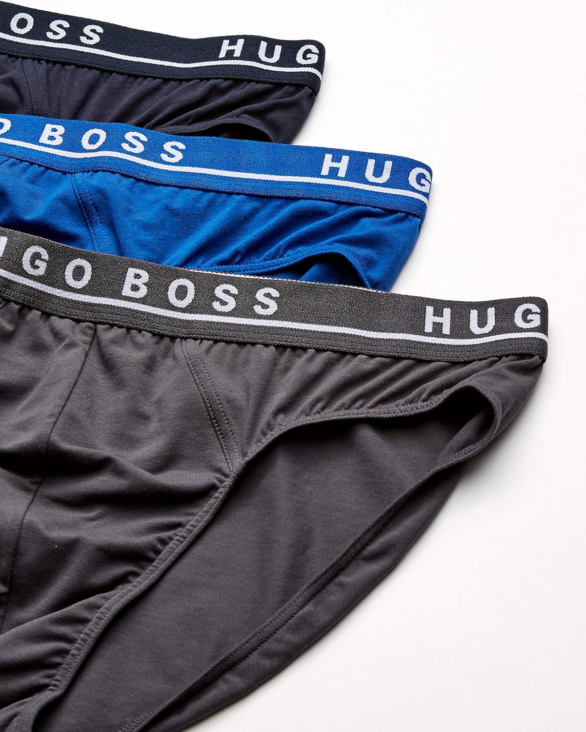HUGO BOSS Men's 3-Pack Classic Regular Fit Stretch Briefs at  Men’s Clothing store