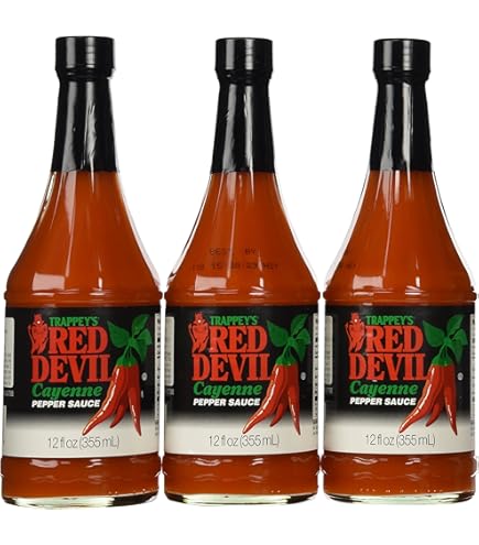 Amazon.com : Trappey's Hot Sauce, Red Devil, 32 Ounce, Pack of 2