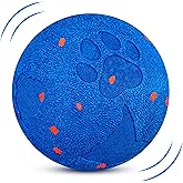Bryxkla Interactive Dog Ball & Interactive Dog Toys for Medium/Large Dogs: Self-Moving, Auto-Vibrating & Bouncing Smart Ball - 3.1“ Chew-Resistant E-TPU, IPX7 Waterproof & Low-Noise